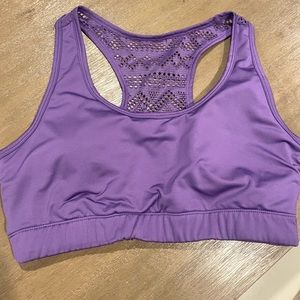 Zyia sports bra. Size large